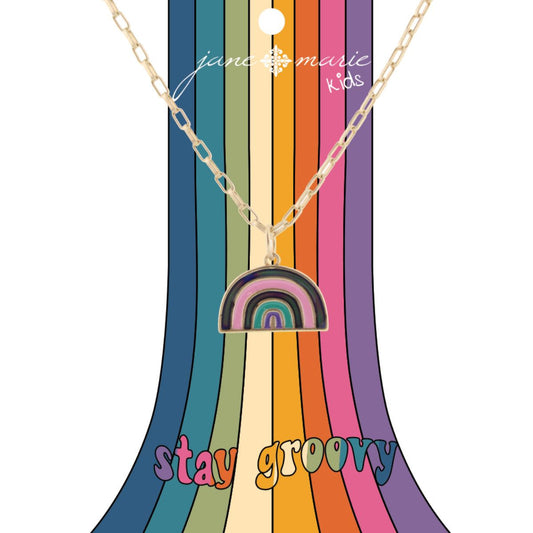 Kid's 14" Mood Changing Rainbow Necklace