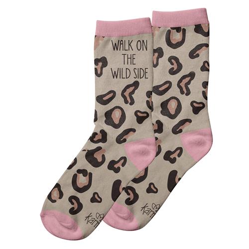 Walk On The Wild Side Leopard Socks