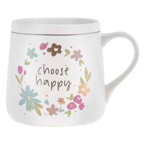 Choose Happy Flora Mug