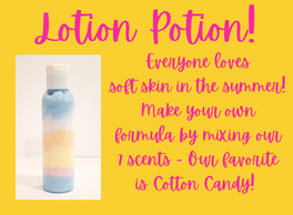 Lotion Potion Interactive Station