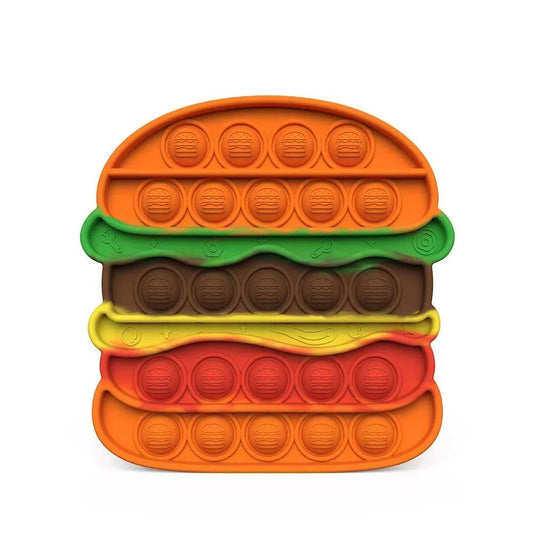 Cheeseburger Pop-It Fidget Toy