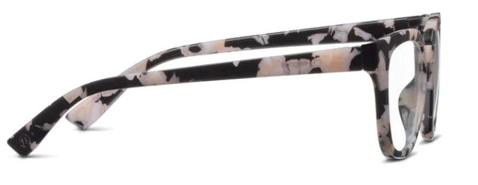 Peepers Betsey In Black Marble Reading Glasses