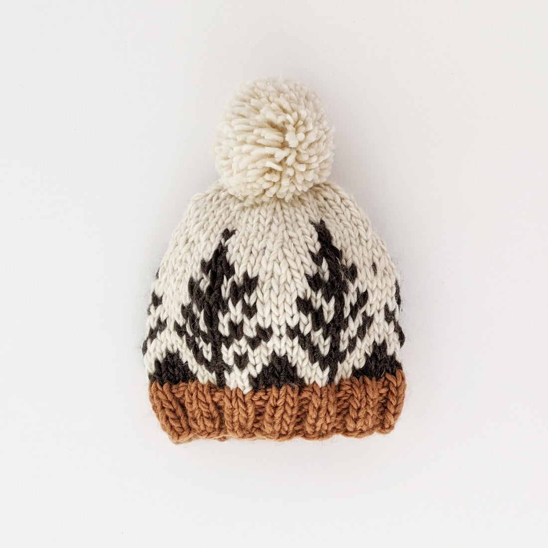 Forest Knit Beanie Hat In Assorted Sizes
