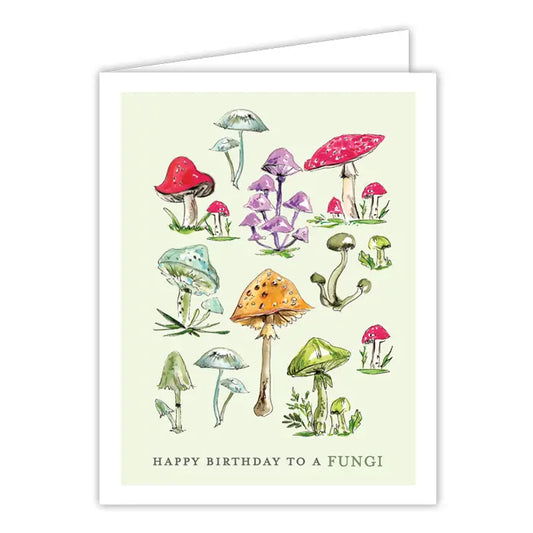 Happy Birthday To A FunGi Mushroom Greeting Card