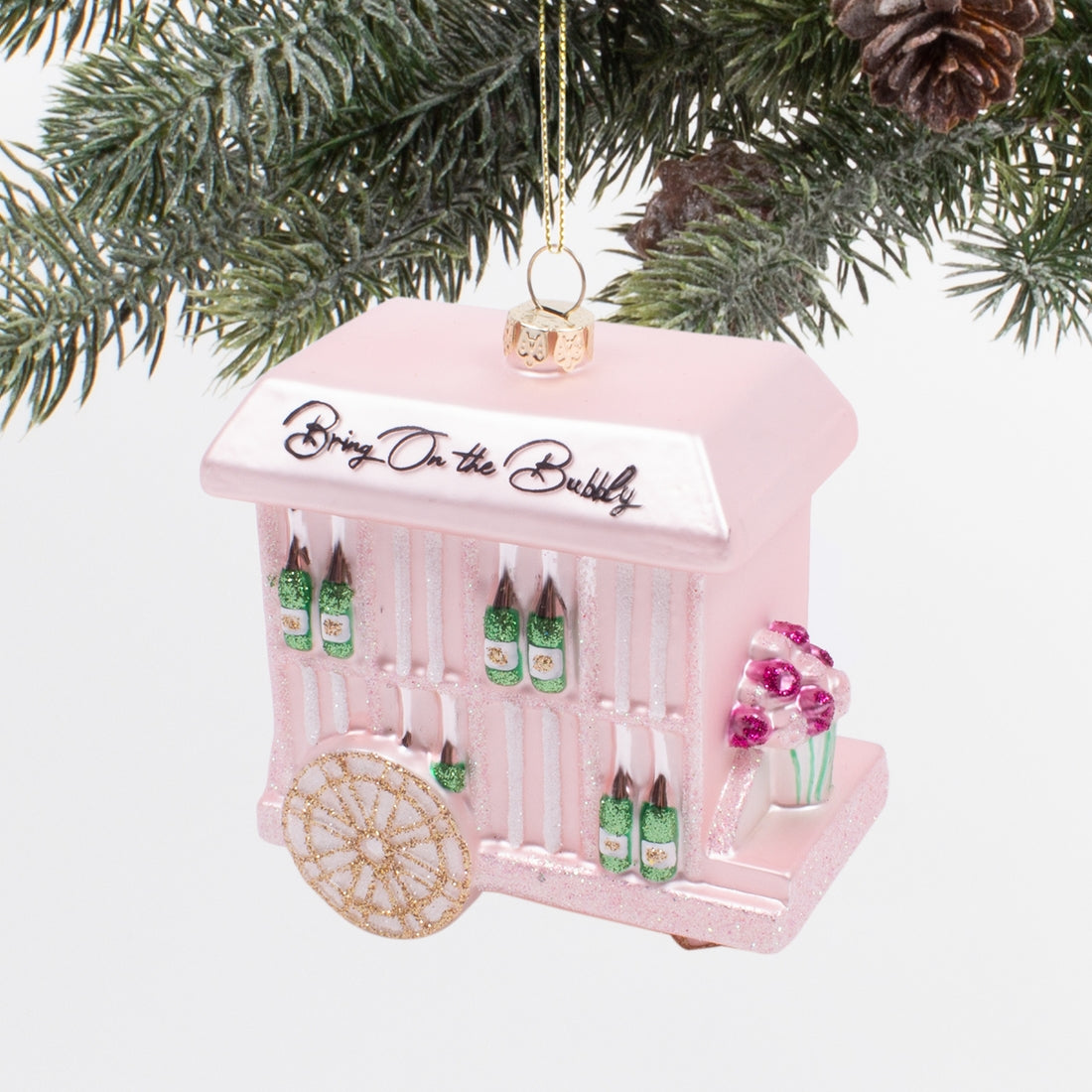 Bubbly Cart Ornament