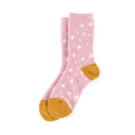 Stella Fuzzy Star Socks