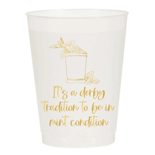 Derby Tradition Mint Condition Julep Cups- Set of 6