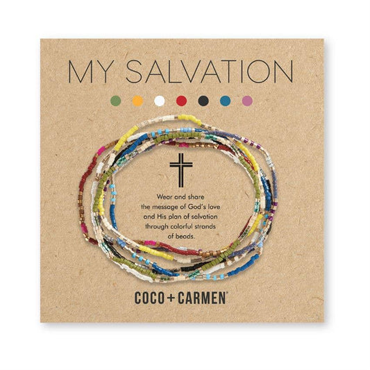 My Salvation Bracelet- Gold Multi