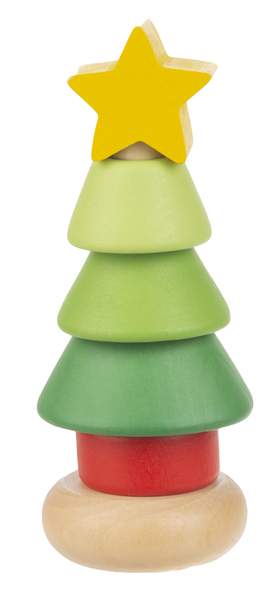 Wooden Holiday Toy Stackers