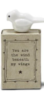 Sweet Sentiments Animal in Gift Box with Saying- Assorted