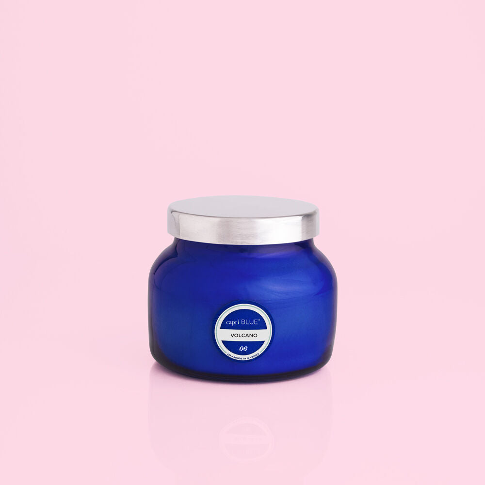 Capri Blue Volcano Blue Petite Jar Candle, 8 Oz