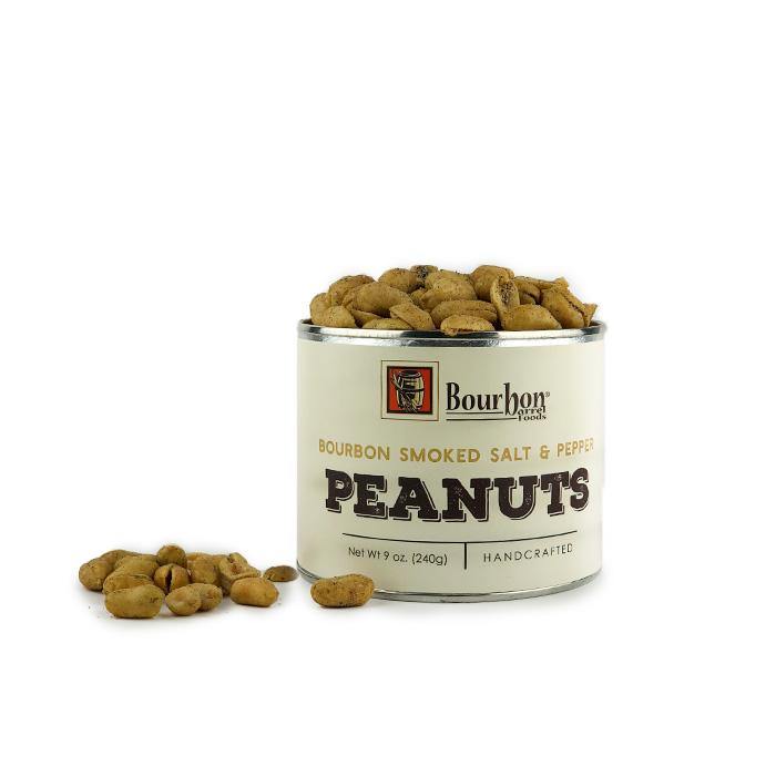 Bourbon Barrel Foods Peanuts with Bourbon Smoked Salt and Pepper - Pink Julep Boutique