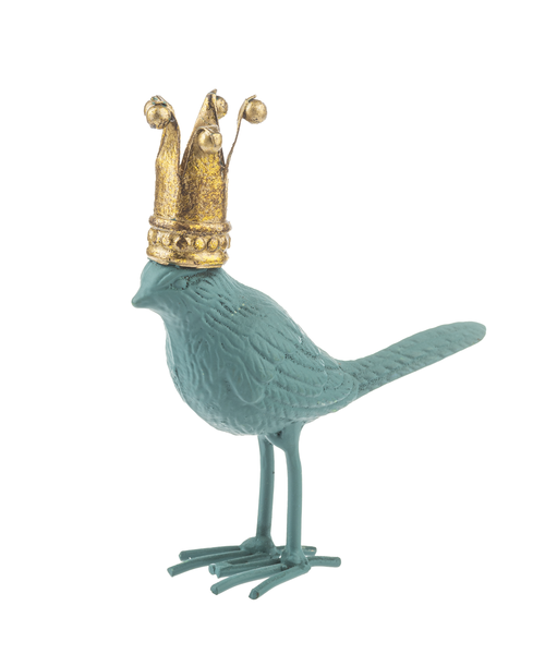 Cast Iron Victory Bird With Crown In Assorted Colors