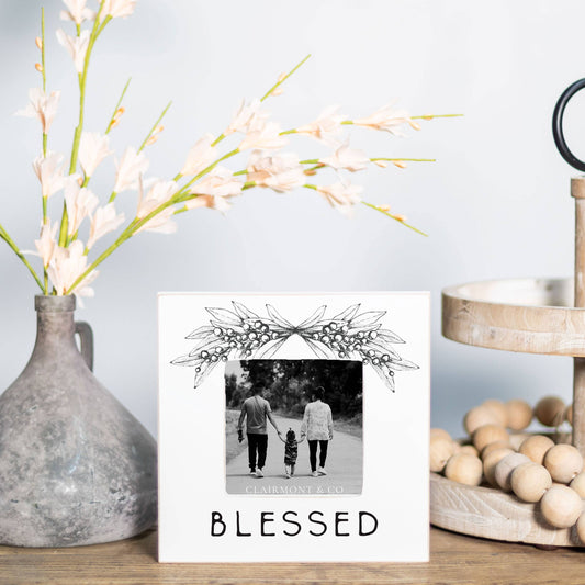 Blessed Wooden Photo Frame 4x4
