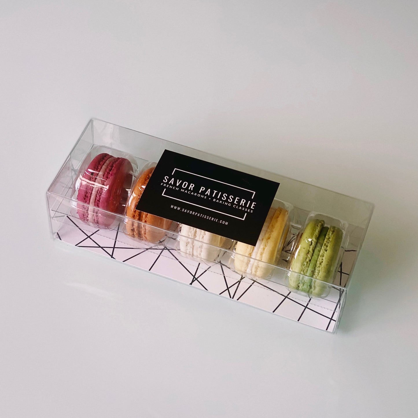 The Classics Box - Gift Box of 5 Macarons