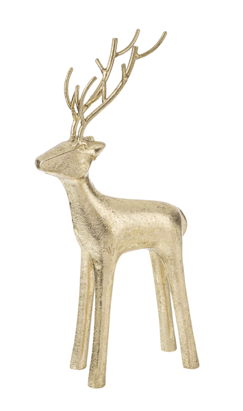 Large Metallic Deer In Assorted Colors