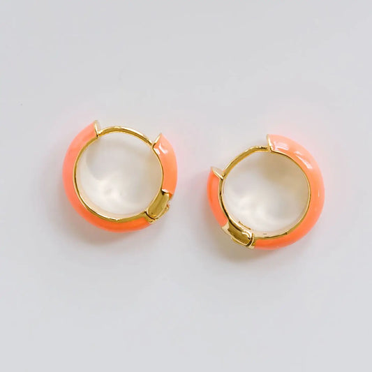 Leah Earrings- Orange