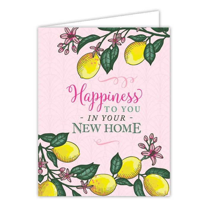 Happiness To You In Your New Home Greeting Card