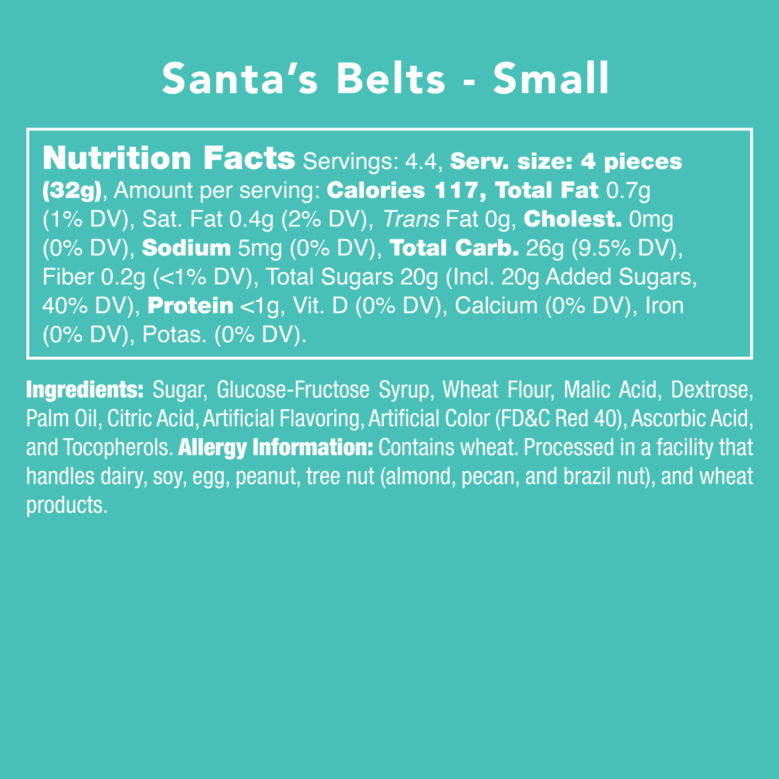 Santa's Belts CLEARANCE