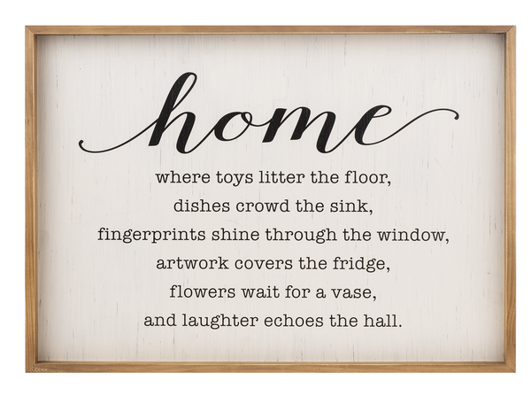 Home Wall Plaque