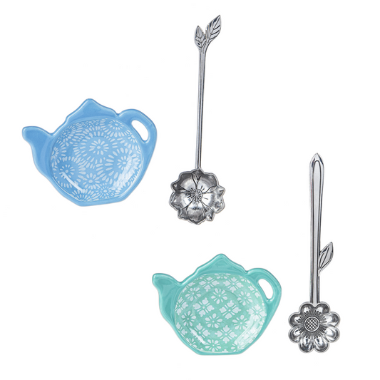Boxed Teabag Holders In Assorted 2 Styles