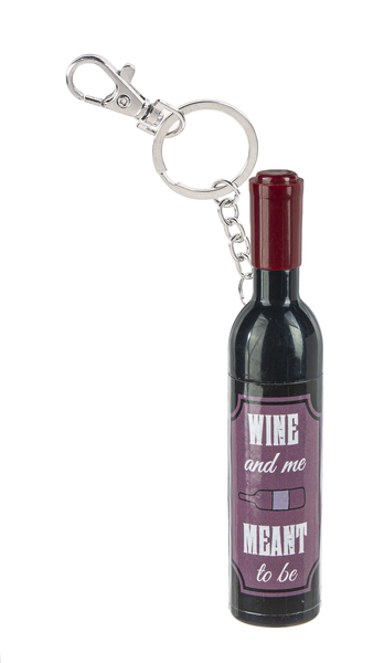 Wine Bottle Multifunction Key Rings- Assorted Styles