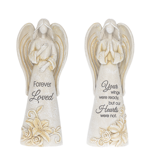 Memorial Collection Angel Figurines In Assorted 2 Styles