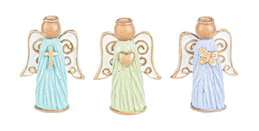 Golden Faith Little Guardian Angels With Story Card