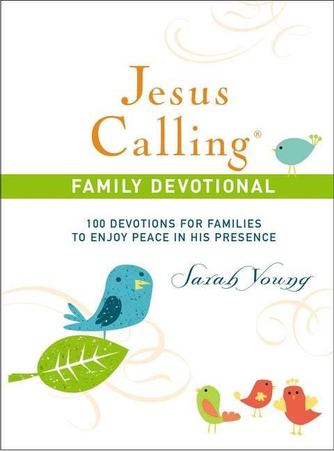 Jesus Calling Family Devotional 100 Devotions for Families to Enjoy Peace in his Presence Book - Pink Julep Boutique