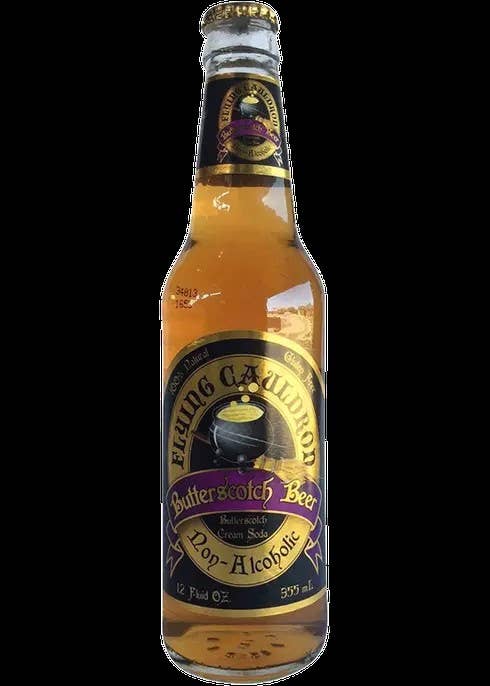 Cauldron Butterscotch Beer, 12oz Glass Bottle