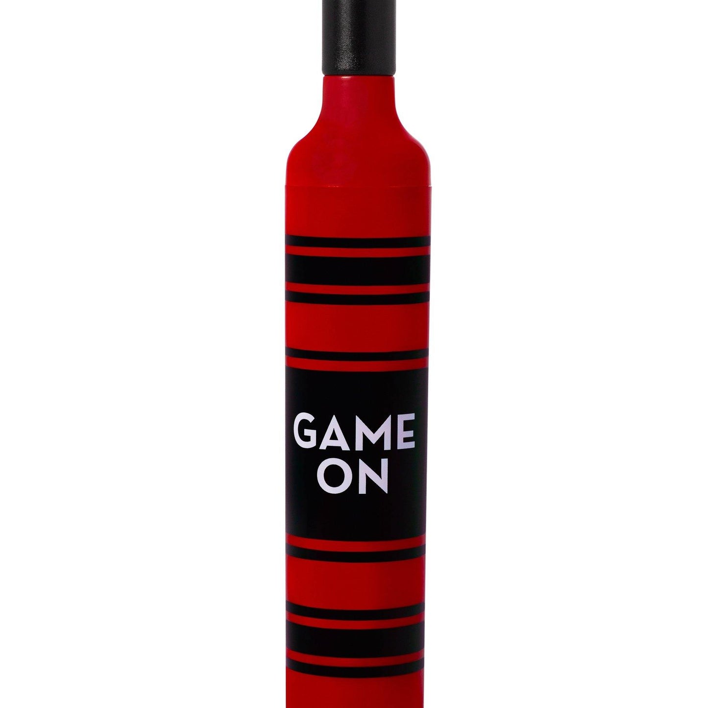 Game On- Blk/Red Bottle Umbrella - Pink Julep Boutique