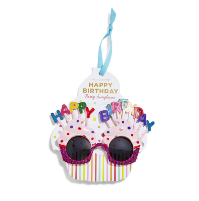 Happy Birthday Novelty Glasses - Pink Julep Boutique