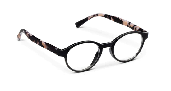 Peepers Apollo In Black Marble Reading Glasses