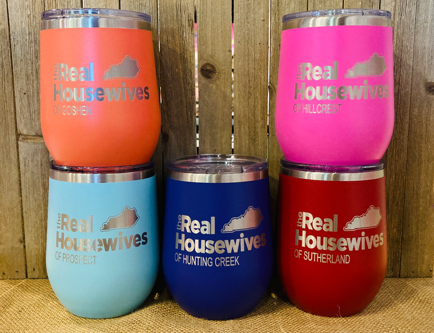 Real Housewives Wine Tumblers