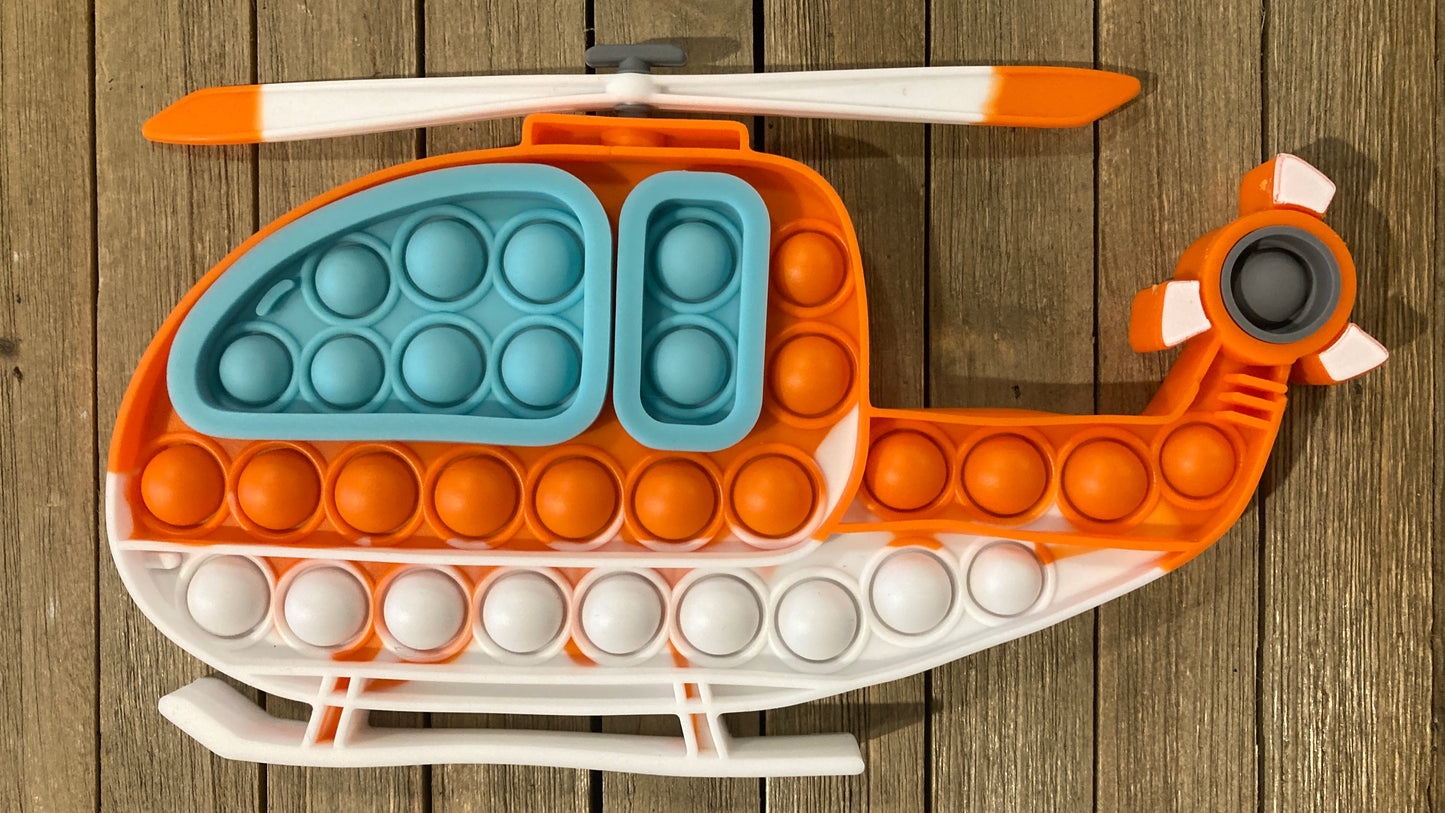 Helicopter Pop-It Fidget Toy