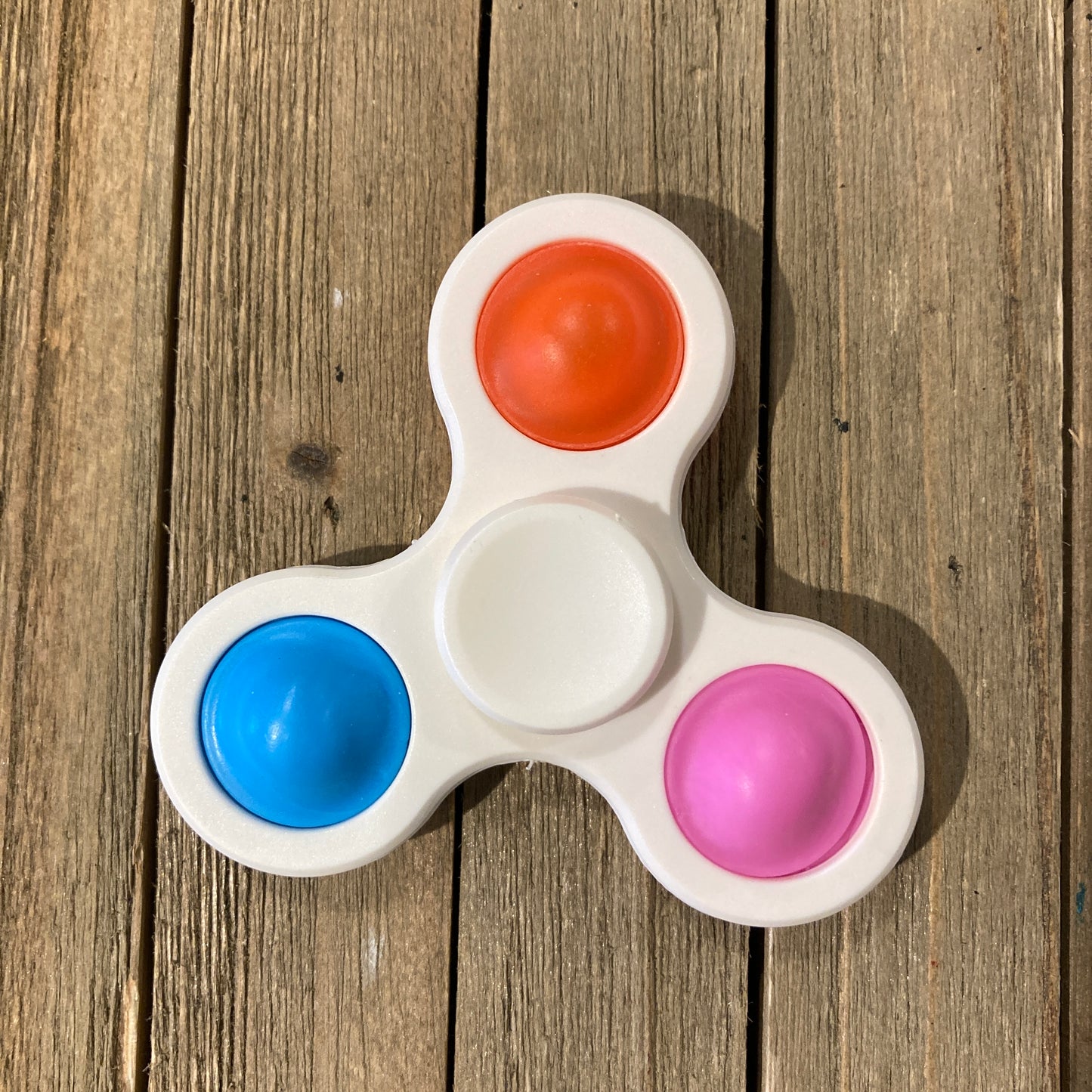 Classic 2-in-1 Pop-It Fidget Spinner Toy
