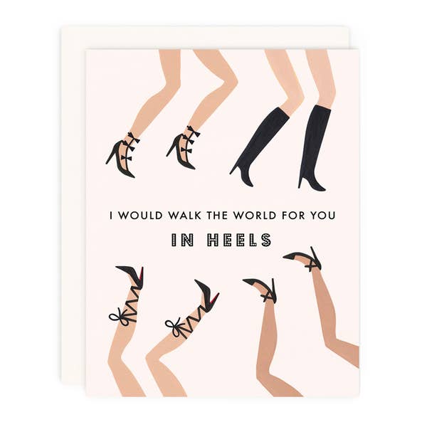 Walk The World Greeting Card
