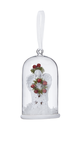 Light-Up Faith Cloche Ornaments In 2 Styles