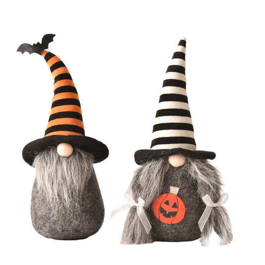 Gnome Witch Figurine Shelf Sitters In 2 Assorted Styles