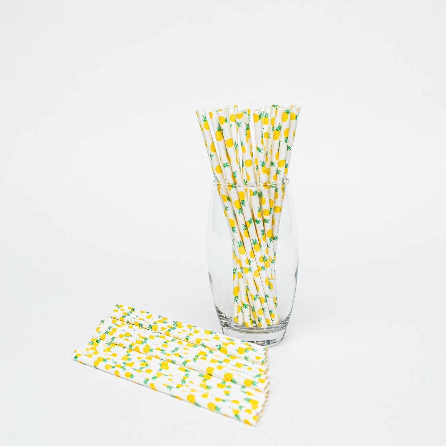Pineapple Paper Straws - Pink Julep Boutique