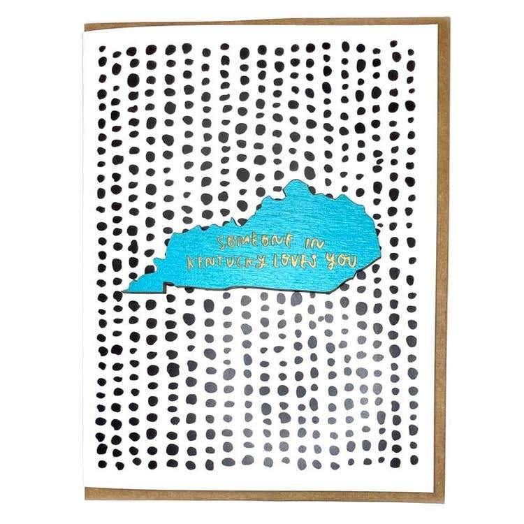 Someone in Kentucky Loves You Magnet With Card - Pink Julep Boutique