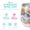 Swig Sand Art Stemless Wine Cup (14oz)